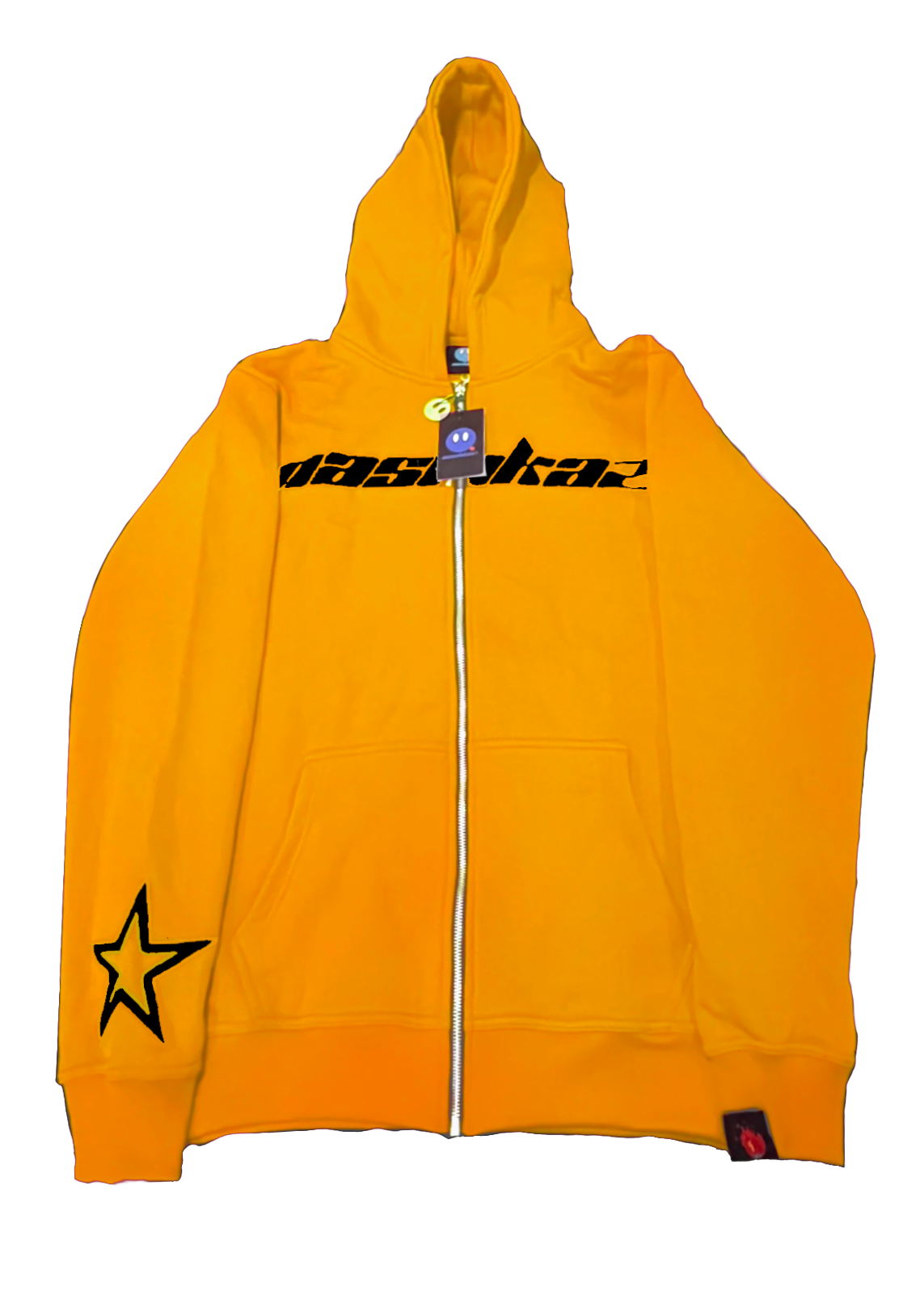 Yellow Nashkaz StarZip Hoodie